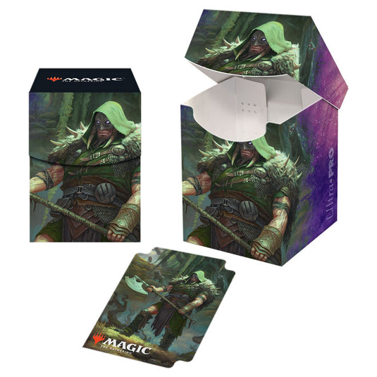 Ultra Pro - PRO 100 + Deck Box - Magic: The Gathering Throne of Eldraine V3