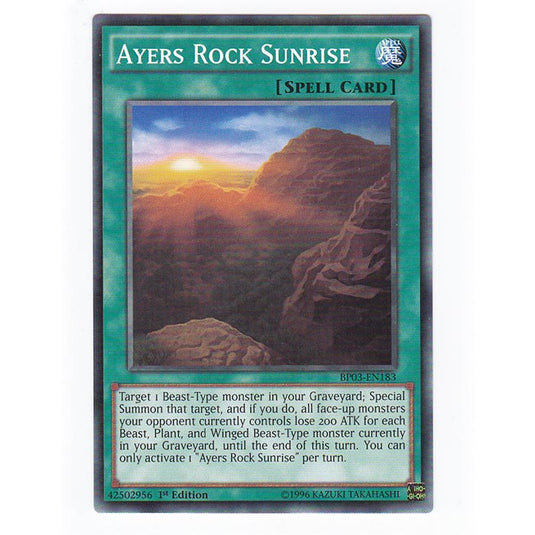 Yu-Gi-Oh! - Battle Pack 3 - Ayers Rock Sunrise - 183/237