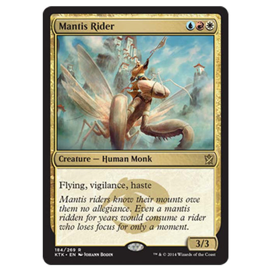 Magic the Gathering - Khans Of Tarkir - Mantis Rider - 184/269