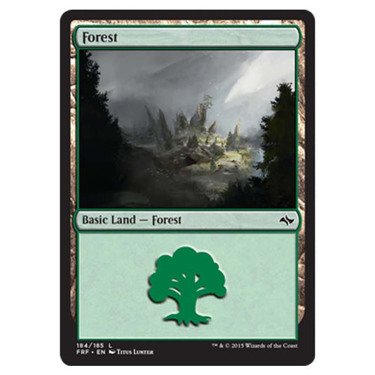 Magic the Gathering - Fate Reforged - Forest - 184/185