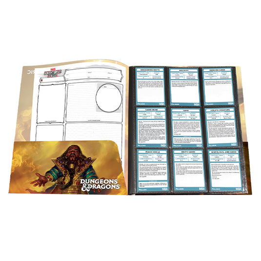 Ultra Pro - Class Folio with Stickers for Dungeons & Dragons - Cleric