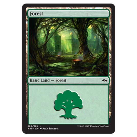 Magic the Gathering - Fate Reforged - Forest - 185/185
