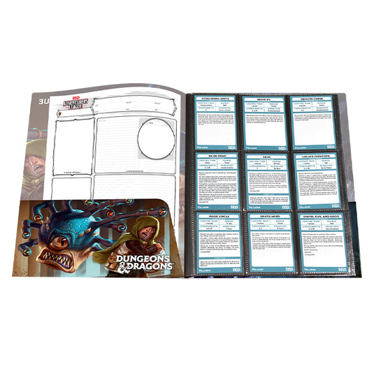 Ultra Pro - Class Folio with Stickers for Dungeons & Dragons - Rogue