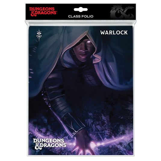 Ultra Pro - Class Folio with Stickers for Dungeons & Dragons - Warlock