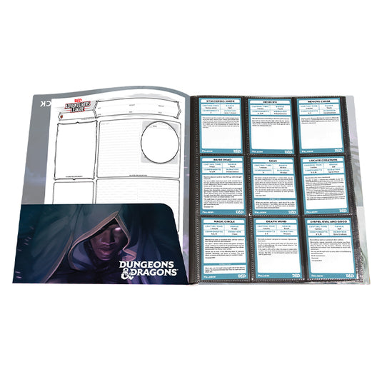 Ultra Pro - Class Folio with Stickers for Dungeons & Dragons - Warlock