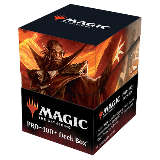 Ultra Pro - Magic The Gathering - Strixhaven - Pro 100+ Deck Box - Plargg, Dean of Chaos