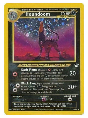 Pokemon - Neo Revelation - Houndoom - 08/64/64
