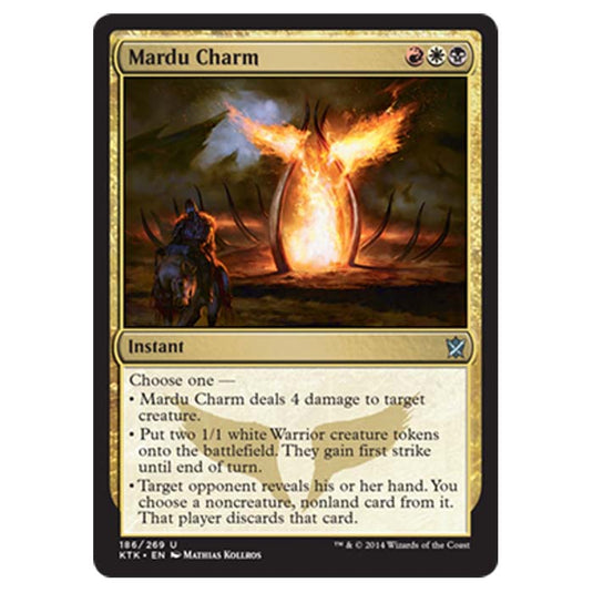 Magic the Gathering - Khans Of Tarkir - Mardu Charm - 186/269