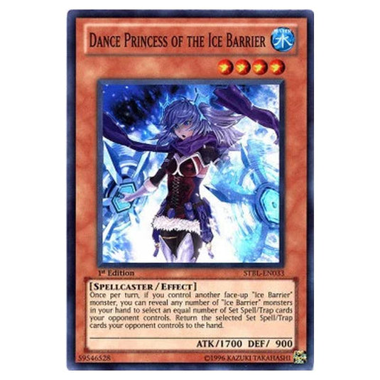 Yu-Gi-Oh! - Starstrike Blast - Dance Princess of the Ice Barrier (Super Rare) - STBL-EN033