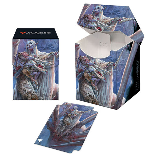 Ultra Pro - Magic The Gathering - Adventures in the Forgotten Realms - Pro 100+ Deck Box - Lolth, Spider Queen