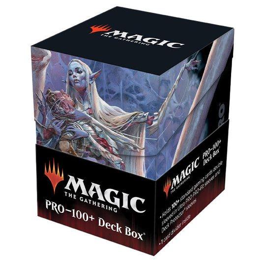 Ultra Pro - Magic The Gathering - Adventures in the Forgotten Realms - Pro 100+ Deck Box - Lolth, Spider Queen