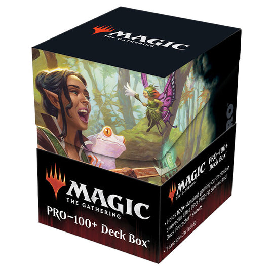 Ultra Pro - Magic The Gathering - Adventures in the Forgotten Realms - Pro 100+ Deck Box - Ellywick Tumblestrum
