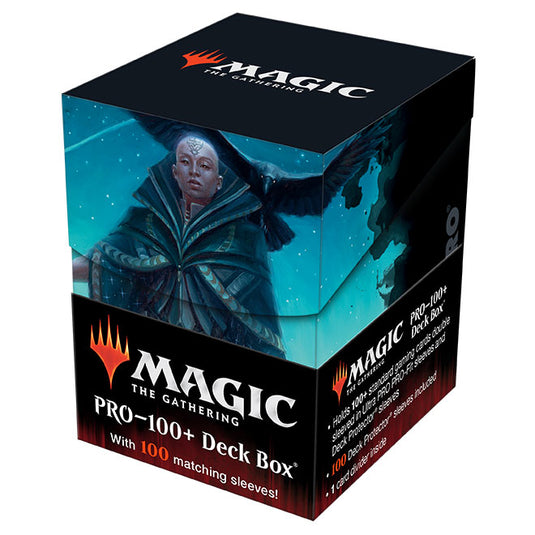 Ultra Pro - Magic The Gathering - Adventures in the Forgotten Realms - Pro 100+ Deck Box And 100 Sleeves - Sefris of the Hidden Ways