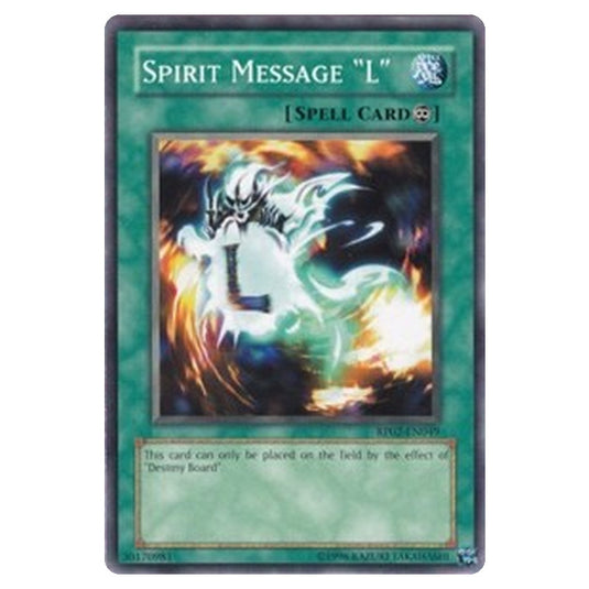 Yu-Gi-Oh! - Retro Pack 2 - Spirit Message "L" (Common) - RP02-EN049