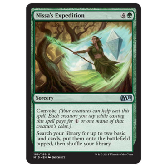 Magic the Gathering - M15 Core Set - Nissa's Expedition - 188/269