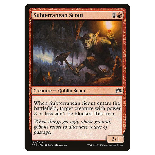 Magic The Gathering - Magic Origins - Subterranean Scout - 164/272 (Foil)