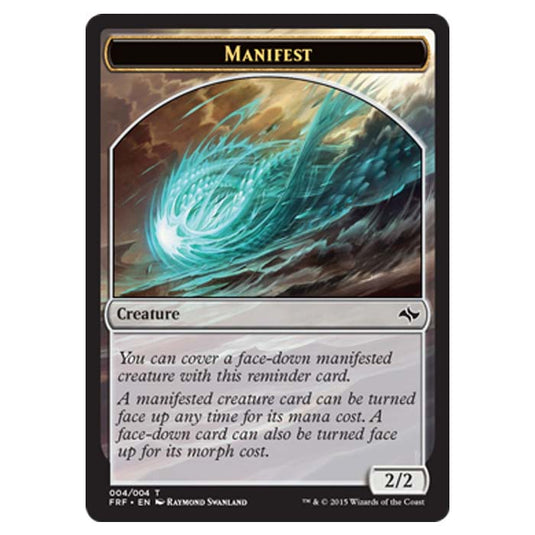 Magic the Gathering - Fate Reforged - Token Manifest - 004/004
