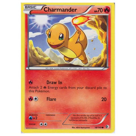 Pokemon - Black & White - Boundaries Crossed - Charmander 18/149