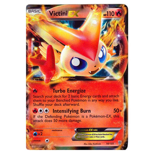 Pokemon - Black & White - Plasma Storm - Victini-EX - 018/135