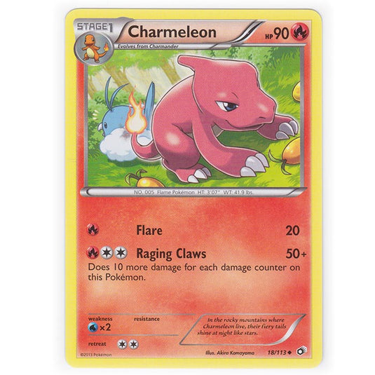 Pokemon - Black & White - Legendary Treasures - Charmeleon - 18/113