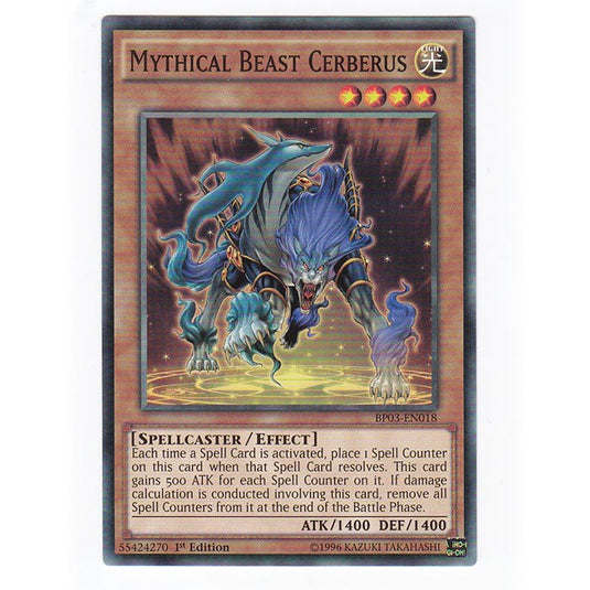 Yu-Gi-Oh! - Battle Pack 3 - Mythical Beast Cerberus - 18/237