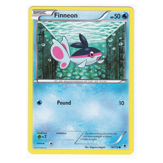 Pokemon - XY Phantom Forces - Finneon - 18/119