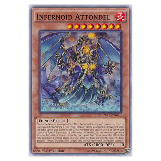 Yu-Gi-Oh! - Secrets of Eternity - Infernoid Attondel - 18/99