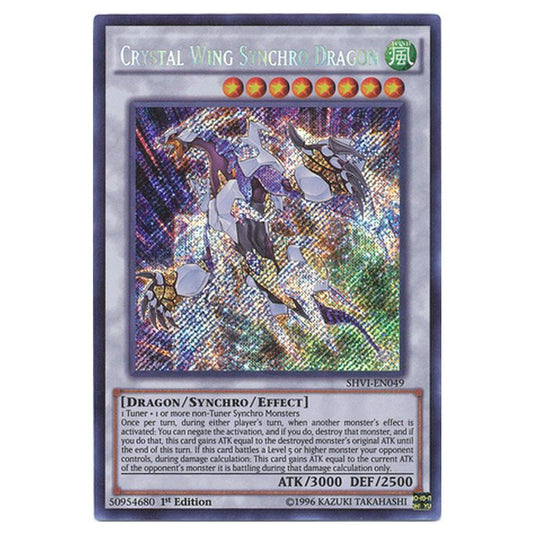 Yu-Gi-Oh! - Shining Victories - Crystal Wing Synchro Dragon (Secret Rare) SHVI-EN049