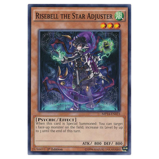 Yu-Gi-Oh! - 2014 Mega-Tin Mega Pack - Risebell the Star Adjuster (Common) MP14-EN023