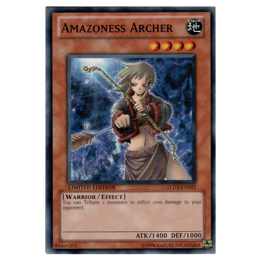 Yu-Gi-Oh! - Gold Series 3 - Amazoness Archer (Common) GLD3-EN003