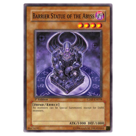 Yu-Gi-Oh! - Cyberdark Impact - Barrier Statue of the Abyss (Common) CDIP-EN018