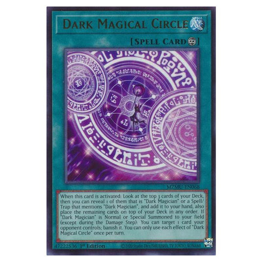 Yu-Gi-Oh! - Maze of Muertos - Dark Magical Circle (Ultra Rare) - MZMU-EN068