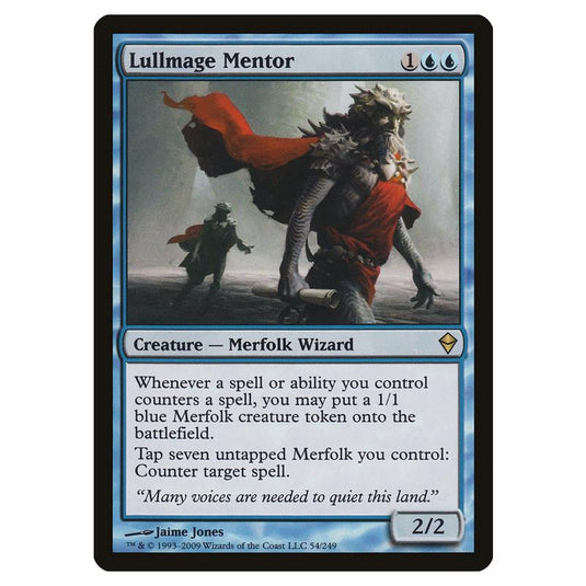 Magic The Gathering - Zendikar - Lullmage Mentor - 54/249 (Foil)