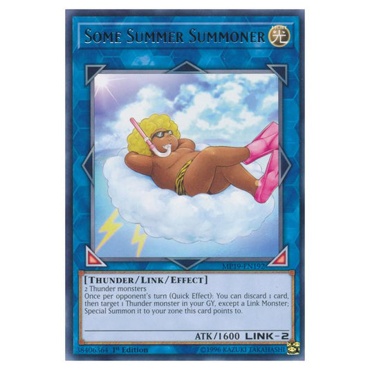 Yu-Gi-Oh! - 2019 Gold Sarcophagus Tin Mega Pack - Some Summer Summoner (Rare) MP19-EN192