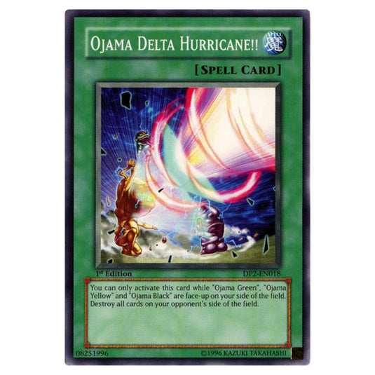 Yu-Gi-Oh! - Duelist Pack - Chazz Princeton - Ojama Delta Hurricane!! (Common) DP2-EN018