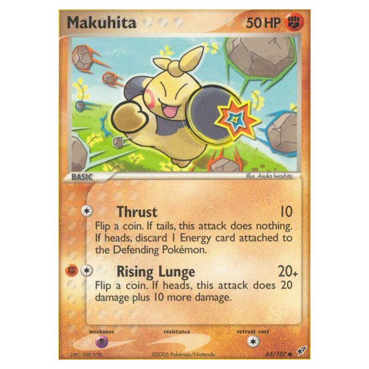 Pokemon - EX Deoxys - Makuhita - 065/107