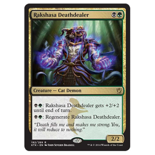 Magic the Gathering - Khans Of Tarkir - Rakshasa Deathdealer - 192/269