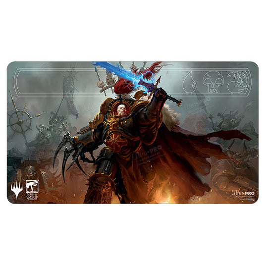Ultra Pro - Magic the Gathering - Warhammer 40k - Commander Deck - Playmat - Abaddon the Defiler