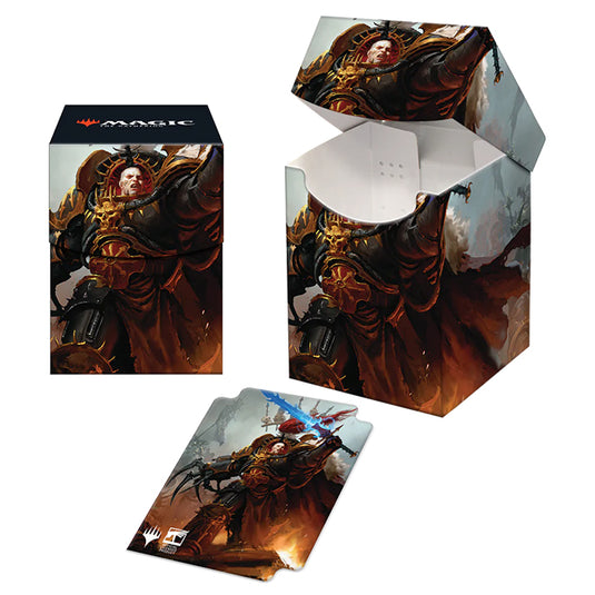 Ultra Pro - Magic the Gathering - Warhammer 40k Commander - 100+ Deck Box - Abaddon the Despoiler