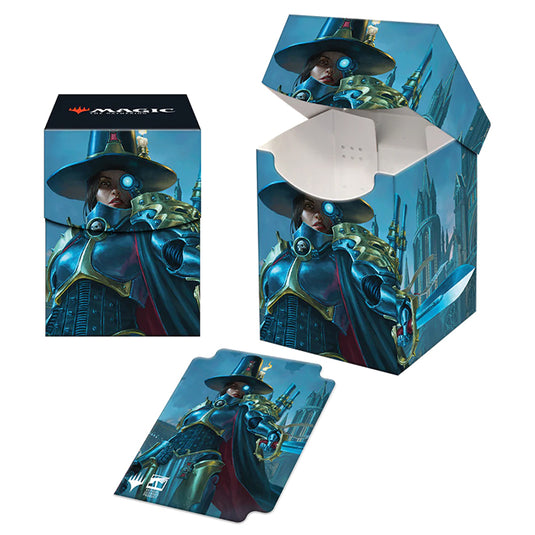 Ultra Pro - Magic the Gathering - Warhammer 40k Commander - 100+ Deck Box - Inquisitor Greyfax