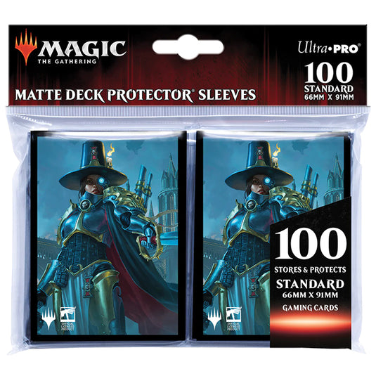 Ultra Pro - Magic the Gathering - Warhammer 40k Commander - Standard Sleeves (100 Sleeves) - Inquisitor Greyfax