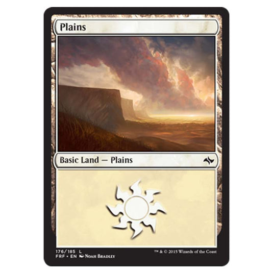 Magic the Gathering - Fate Reforged - Plains - 176/185 (Foil)