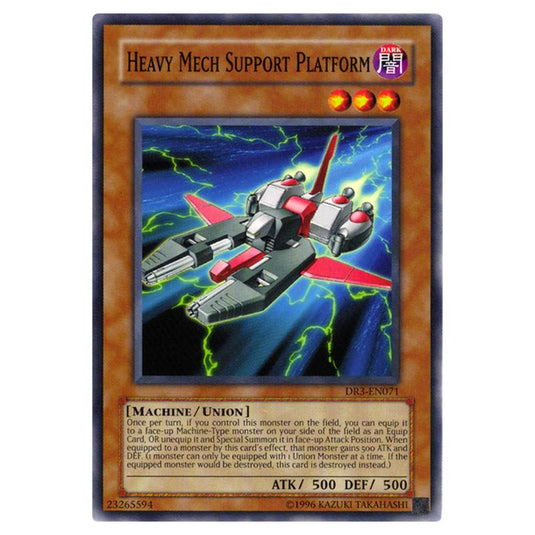 Yu-Gi-Oh! - Dark Revelation Volume 3 - Heavy Mech Support Platform (Common) DR3-EN071