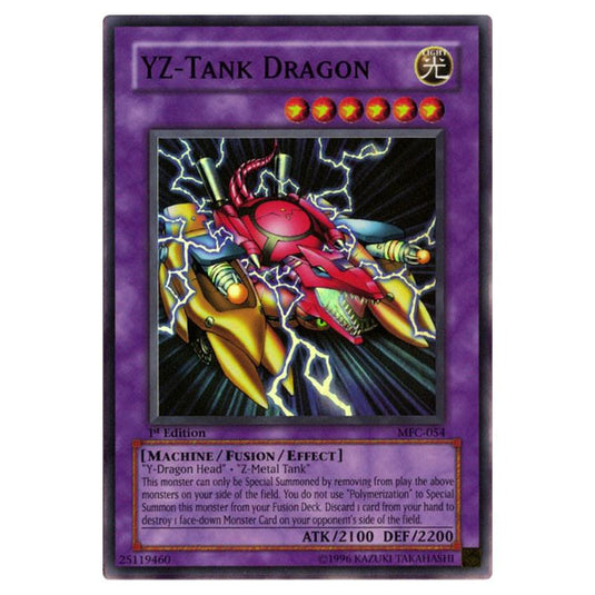 Yu-Gi-Oh! - Magician\'s Force - YZ-Tank Dragon (Super Rare) MFC-054