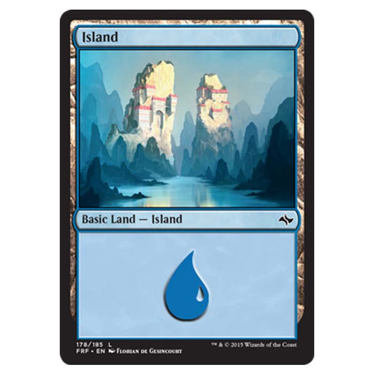 Magic the Gathering - Fate Reforged - Island - 178/185 (Foil)