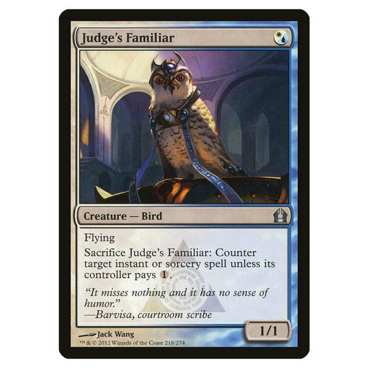 Magic The Gathering - Return To Ravnica - Judge's Familiar - 218/274