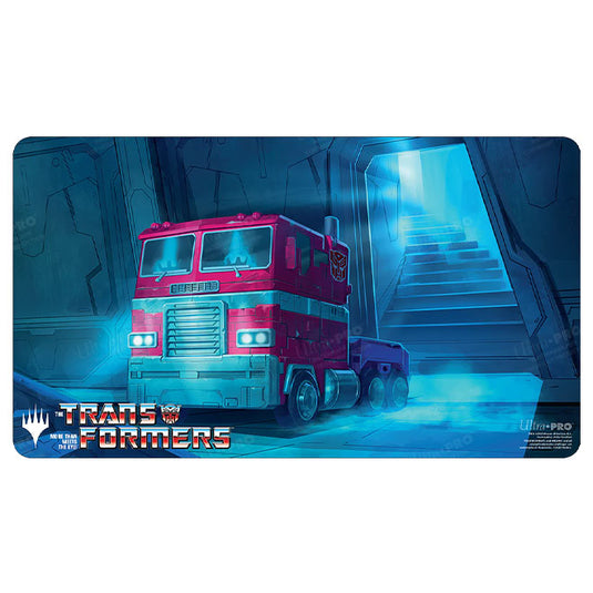 Ultra Pro - Magic the Gathering - Secret Lair - December 2022 - Double Sided Playmat - Darksteel Colossus (Optimus Prime)