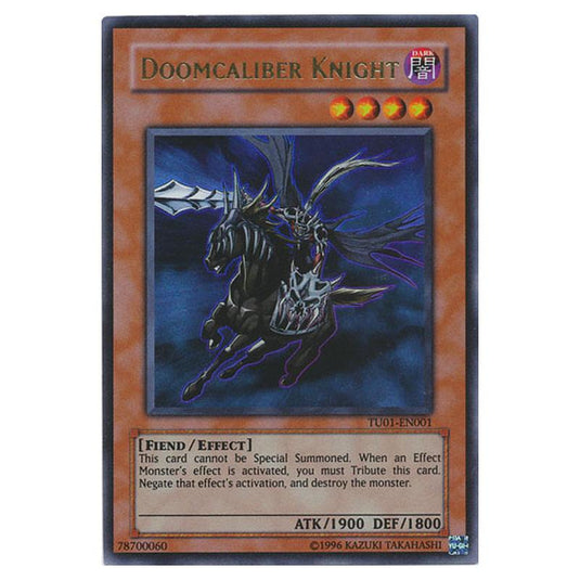 Yu-Gi-Oh! - Turbo Pack - Booster One - Doomcaliber Knight (Ultra Rare) TU01-EN001