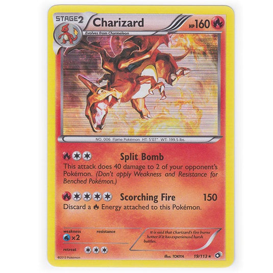 Pokemon - Black & White - Legendary Treasures - Charizard - 19/113