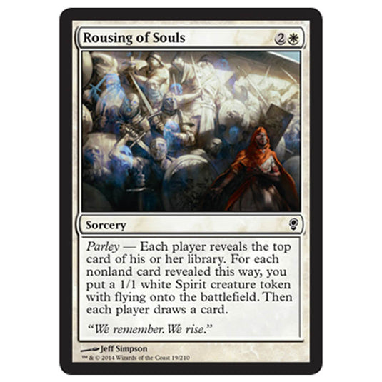 Magic the Gathering - Conspiracy - Rousing of Souls - 19/210